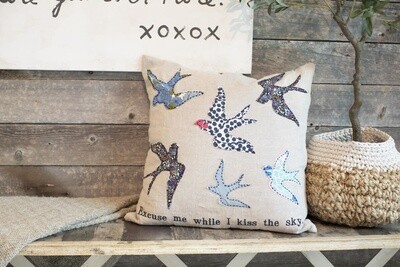 EXCUSE ME PILLOW