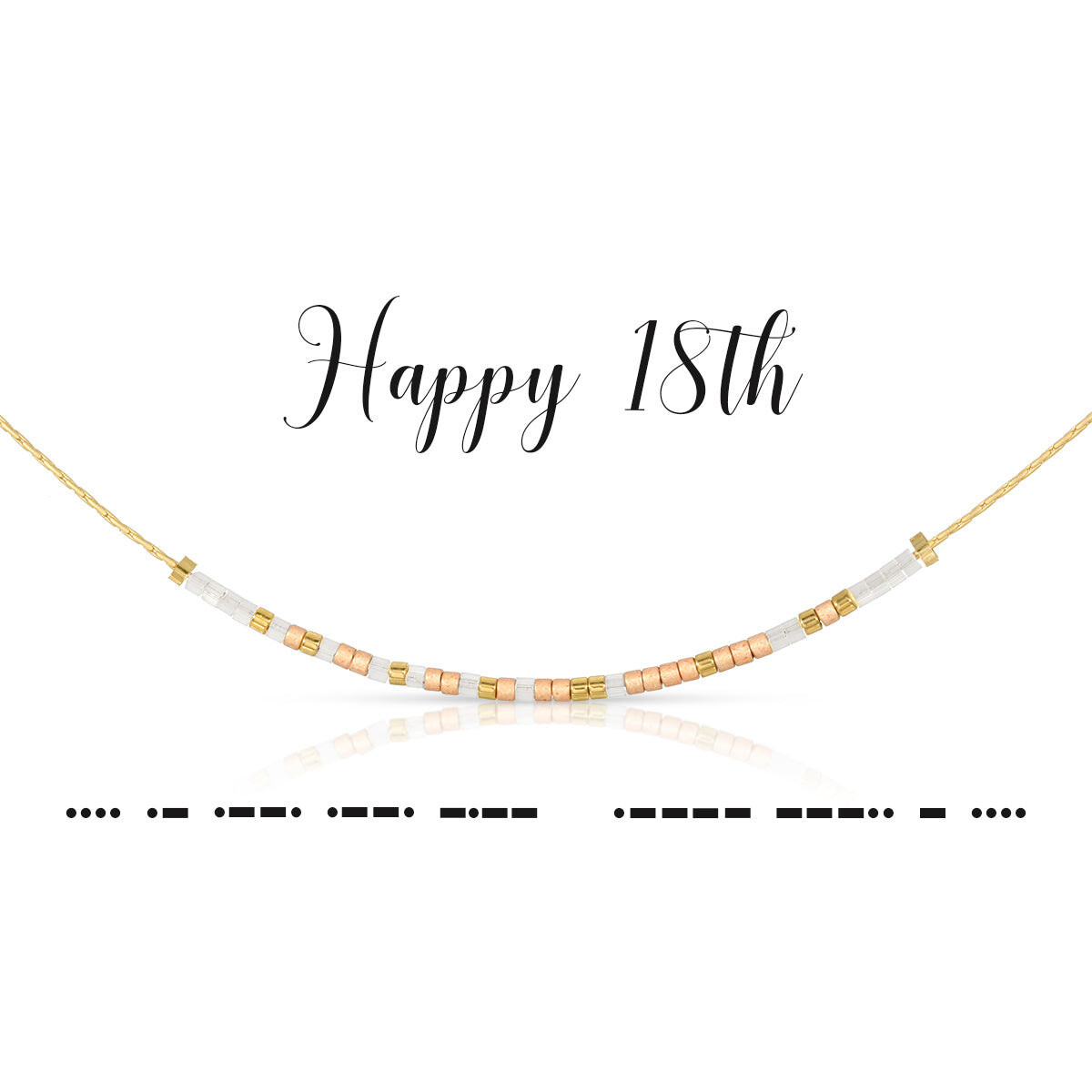HAPPY 18TH NECKLACE