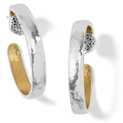 FERRARA ENTRATA SMALL HOOP EARRINGS