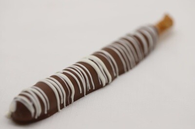 Chocolate Caramel Pretzel Rod