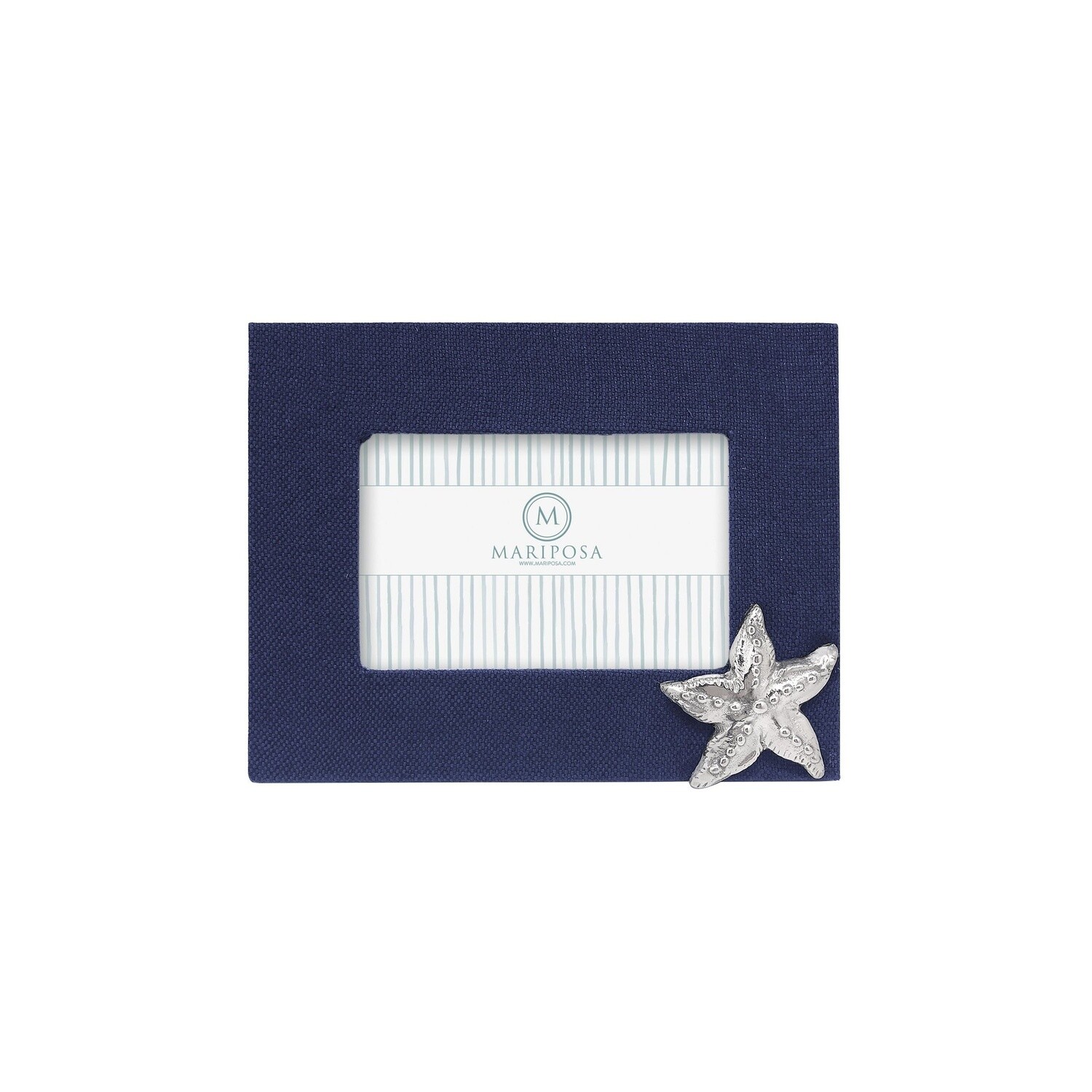 ICON NAVY LINEN FRAME