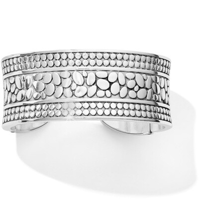 PEBBLE DOUBLE HINGED BANGLE