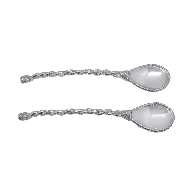 ROPE HANDLE SALAD SERVERS