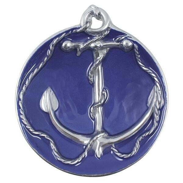 COBALT ANCHOR DIP DISH