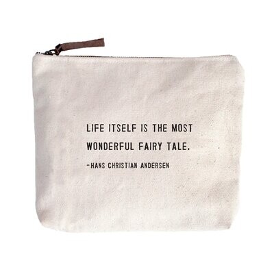 Life Itself is the Most Wonderful Canvas Bag
