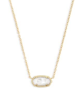 Elisa Short Pendant Necklace-Gold