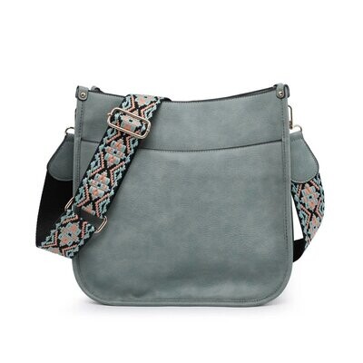 Chloe Crossbody-Teal
