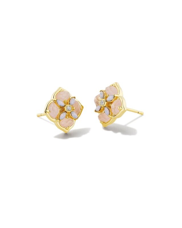 DIRA STONE STUD EARRINGS