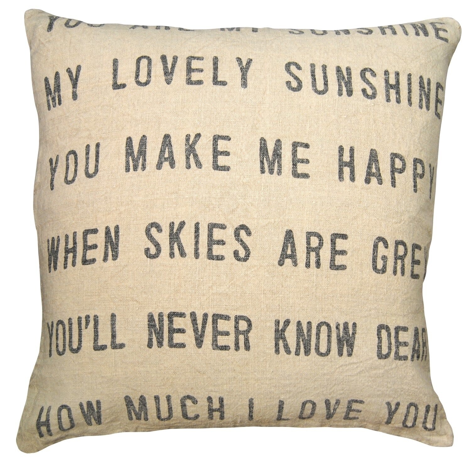 YOU ARE MY SUNSHINE PILLOW