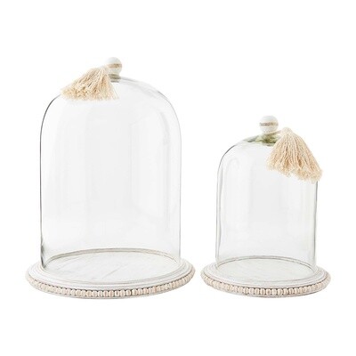 CLOCHE WITH BEADED BASE SET