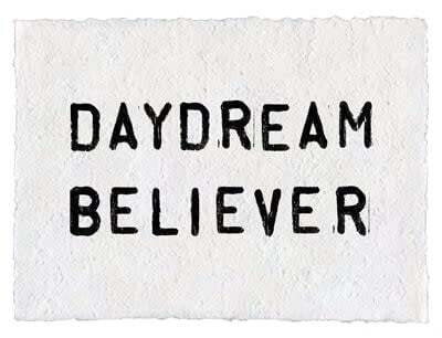 DAYDREAM BELIEVER HANDMADE PAP