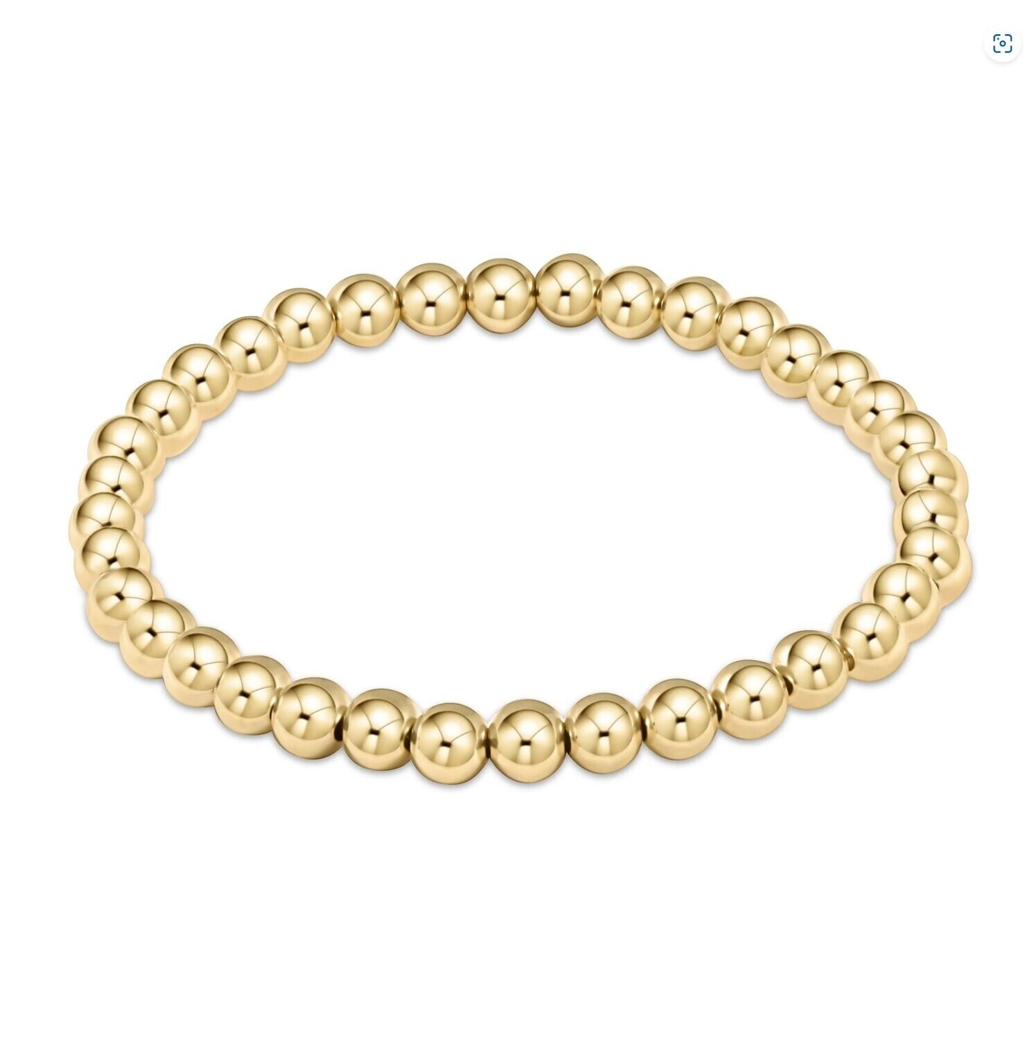 CLASSIC GOLD 5MM BEAD BRACELET