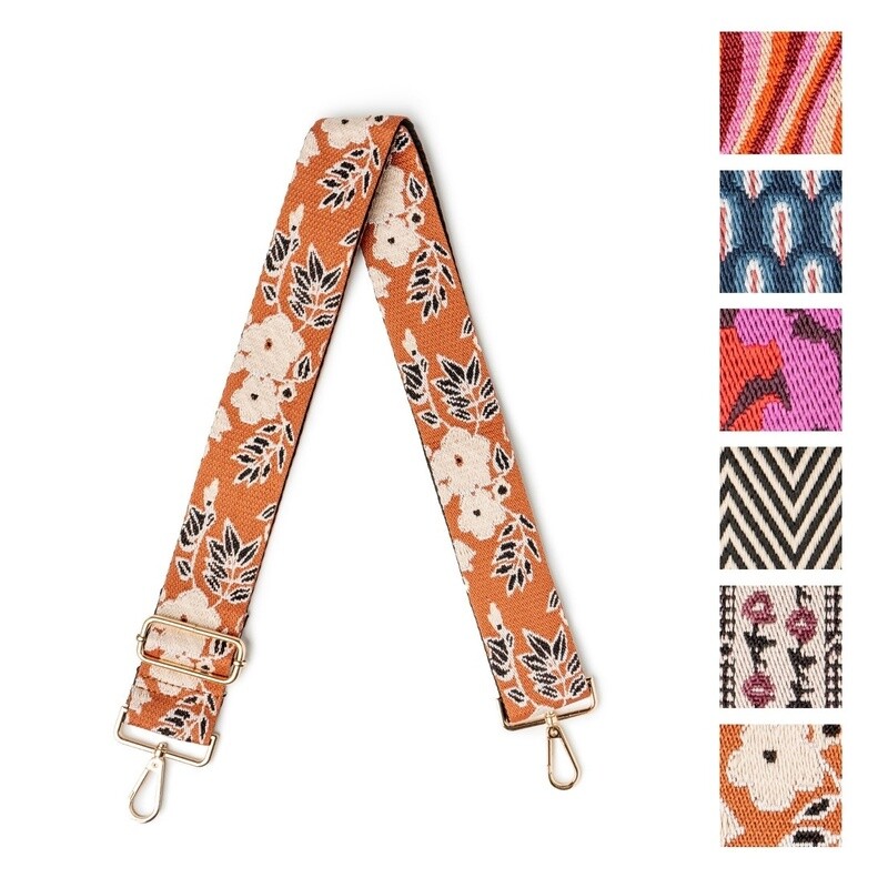 WILDFLOWER GUITAR PURSE STRAPS