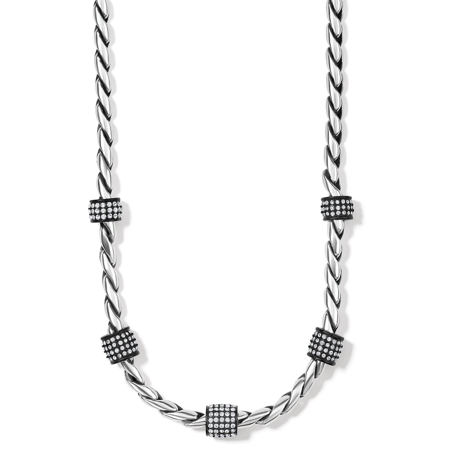 MERIDIAN BLACK NECKLACE
