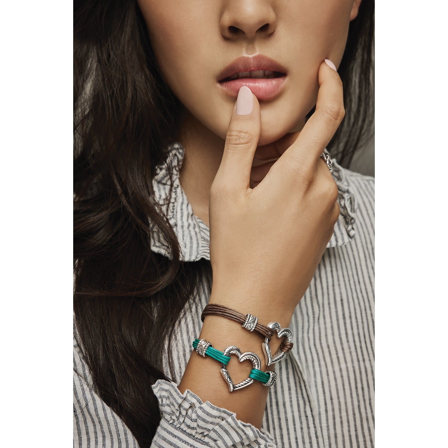 Brighton Heritage Heart Bracelet Henna J3246C