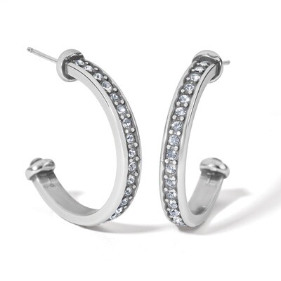 Meridian Zenith Medium Hoop Earrings - Silver, OS