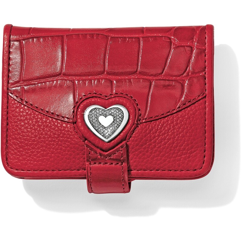 Bellissimo Heart Small Wallet-Lipstick