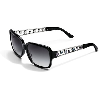 Halo Sunglasses Black-Tanzanite
