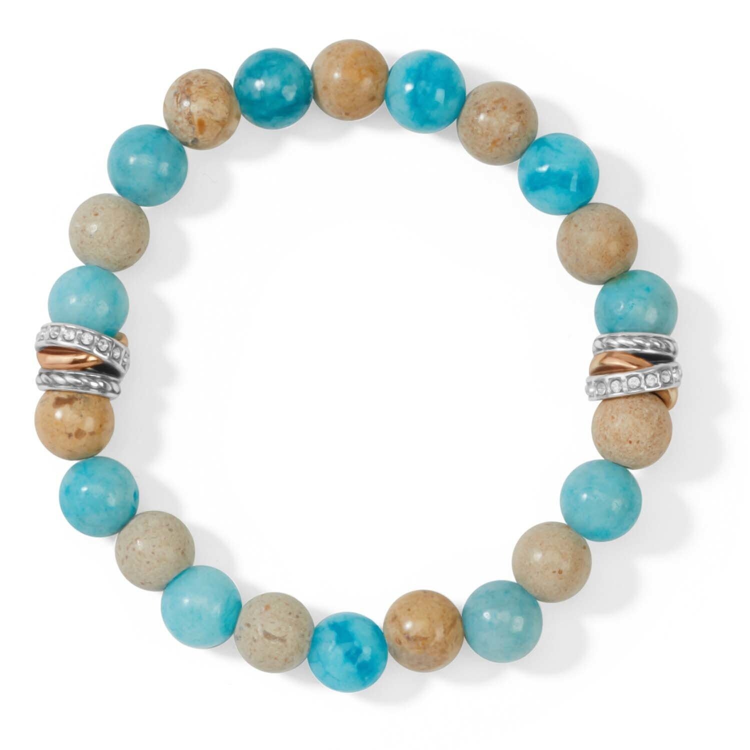 Neptune&#39;s Rings Sky Stretch Bracelet - Blue, OS