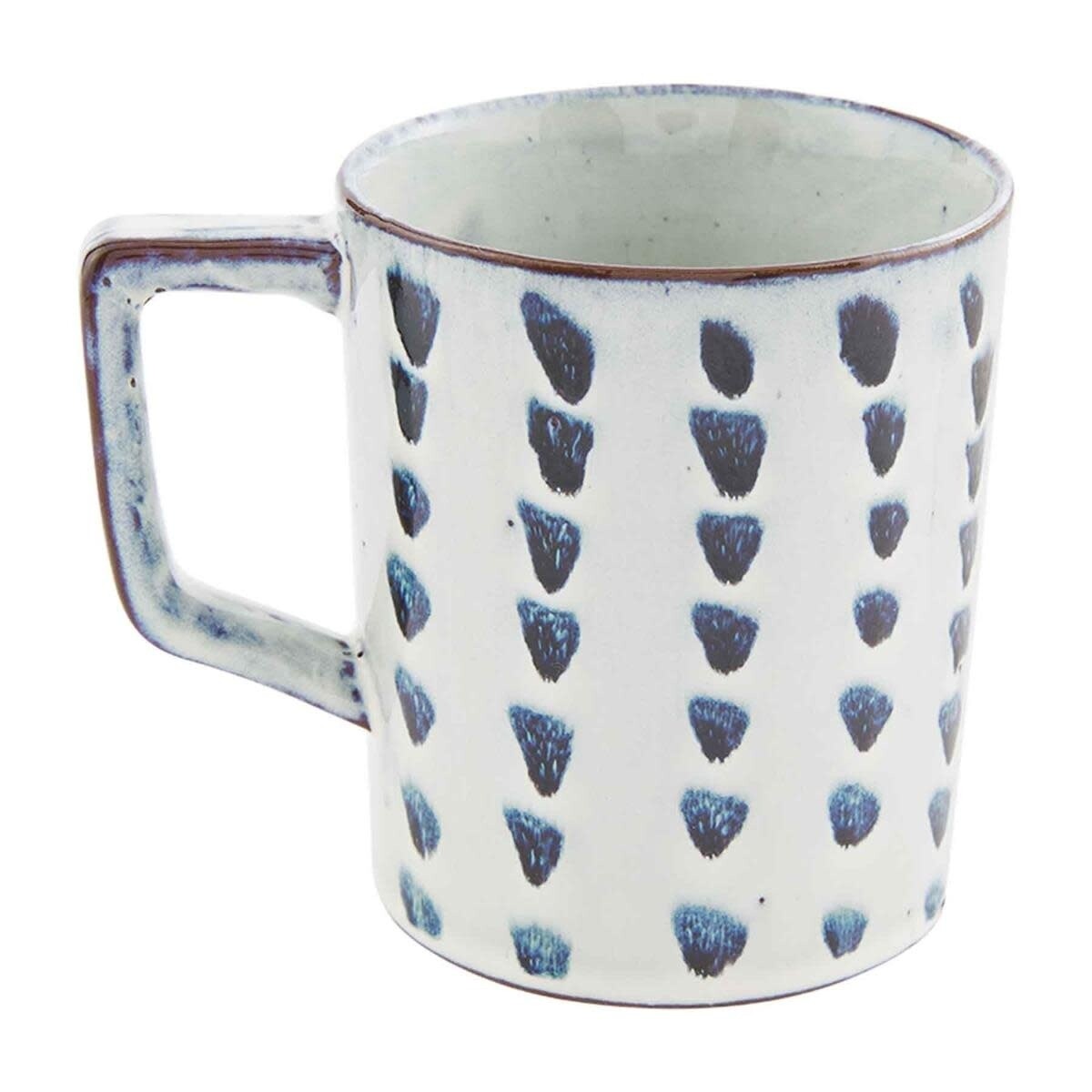 ALL OVER DOT BLACK MUG