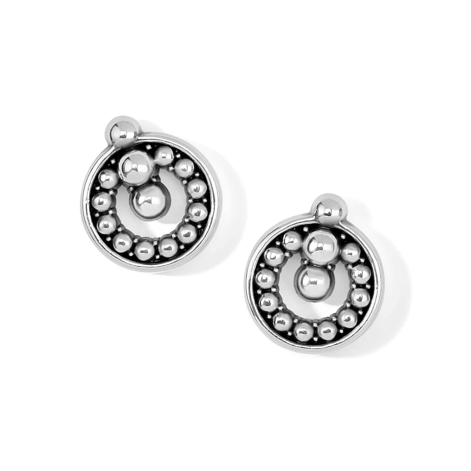 PRETTY TOUGH DOT RING POST EARRINGS