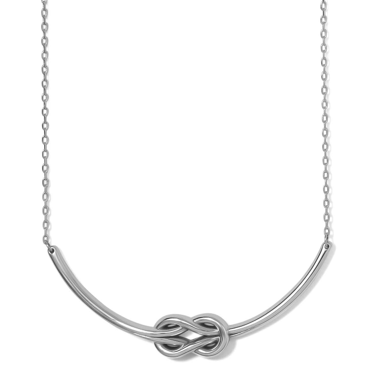 Interlok Harmony Collar Necklace - Silver, OS