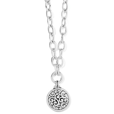 CONTEMPO MEDALLION CHARM NECKLACE