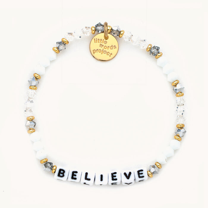 BELIEVE-CLEAR AND WHITE