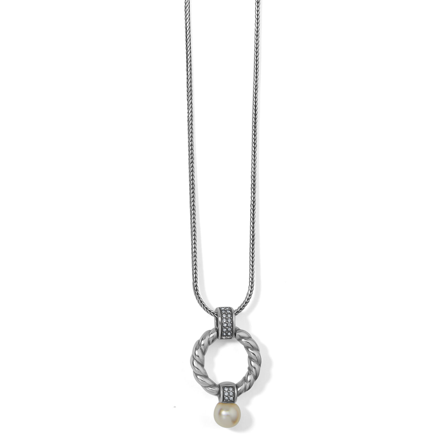 Meridian Adagio Pearl Necklace - Silver-Pearl, OS