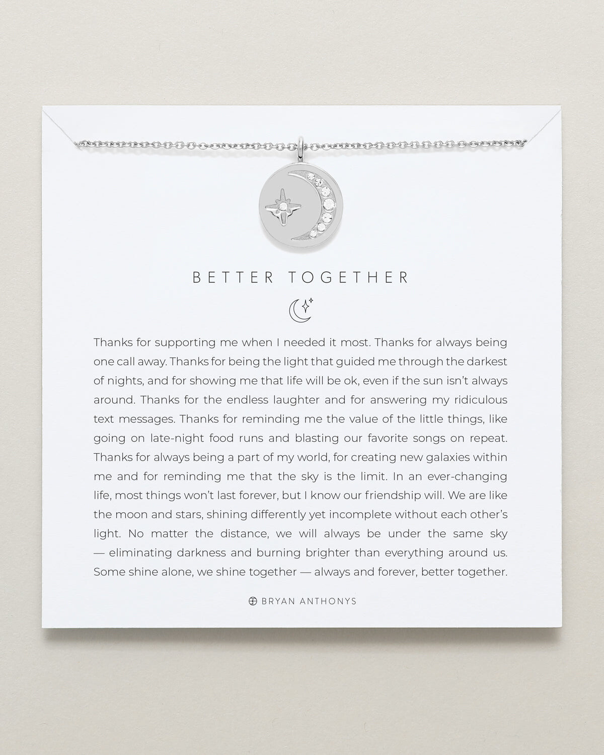 Better Together Necklace - Silver