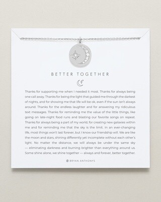 Better Together Necklace - Silver