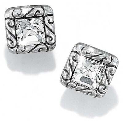 Regina Mini Post Earrings Silver
