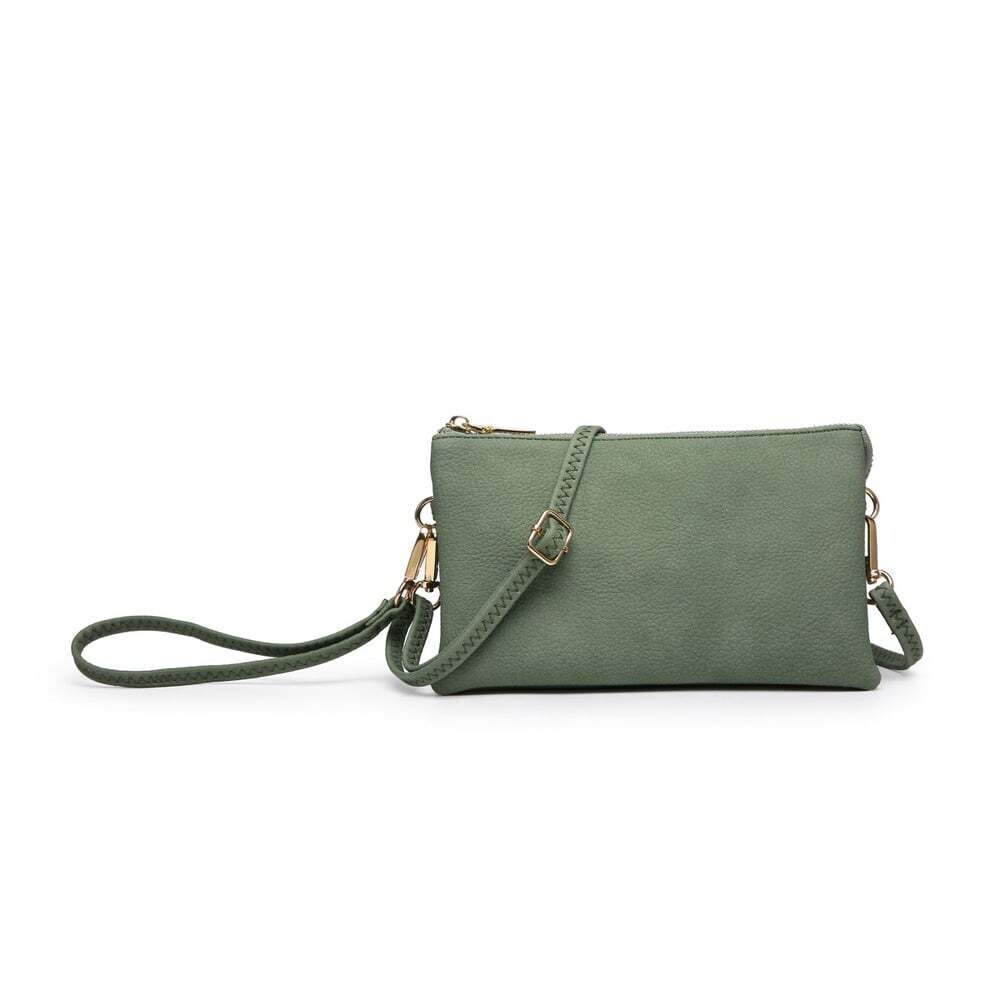 RILEY CROSSBODY-, Color: ARMY GREEN