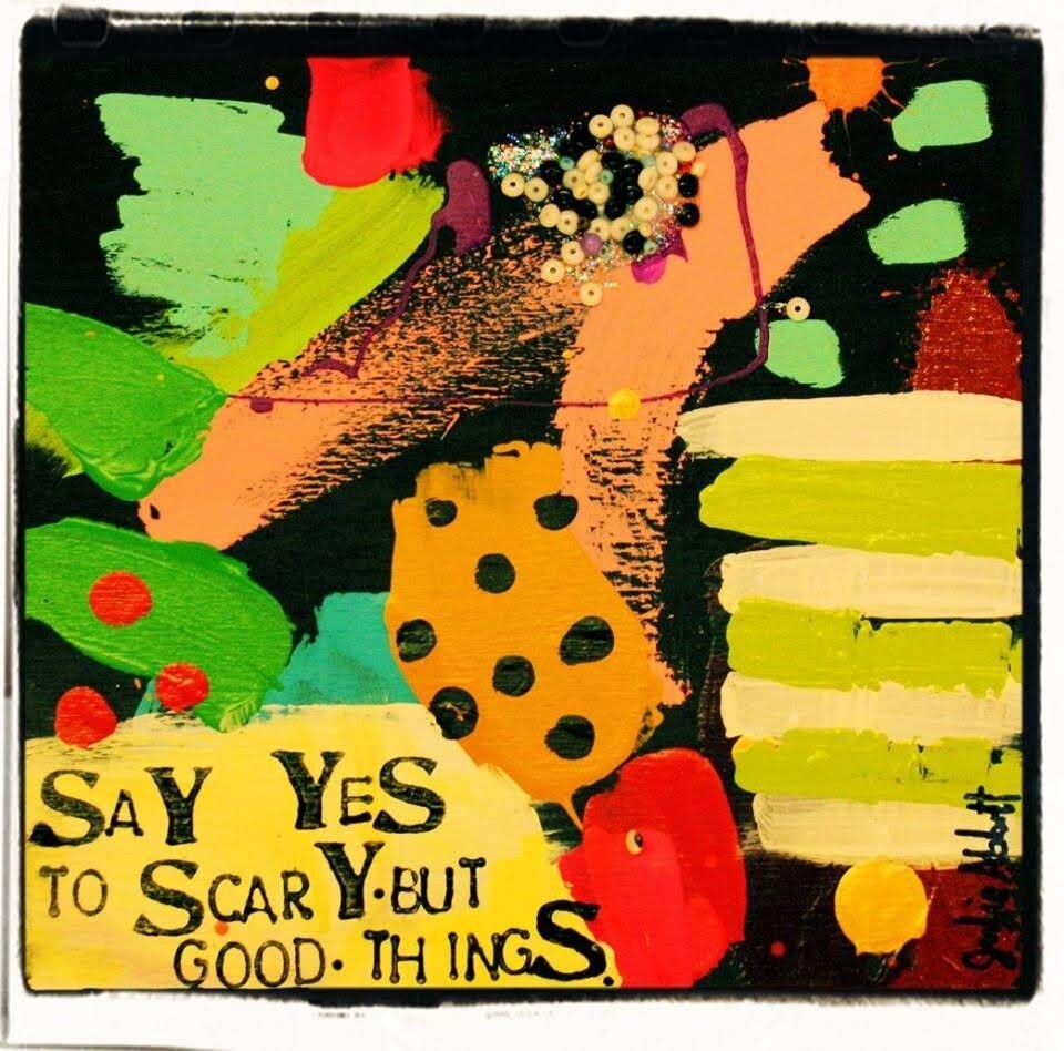 INSPRATIONAL ASSORTMENT #3 ((CLICK FOR DESIGNS), SIZE: MINI, QUOTE/DESIGN: SCARY BUT GOOD