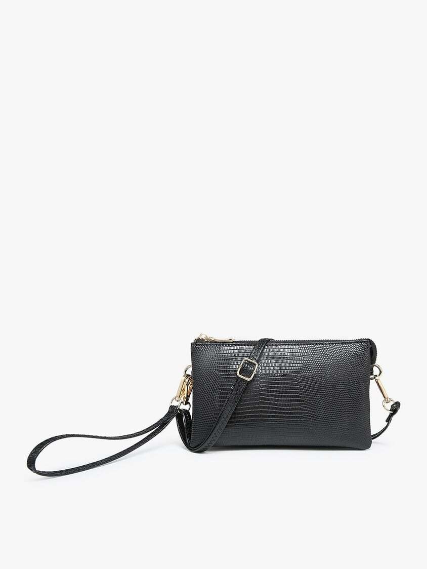 RILEY - LIZARD (MULTIPLE COLORS), Color: BLACK