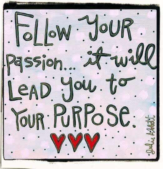 JULIE ABBOTT STOCK ARTWORK - INSPIRATIONAL ASSORTMENT #2, SIZE: MINI, QUOTE/DESIGN: FOLLOW YOUR PASSION