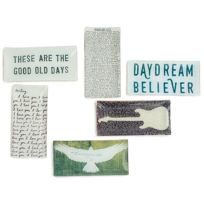 Honey Do List Sm. 8.5X4 Rectangle Decoupage Plate