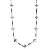 AMPHORA CROSS SHORT NECKLACE