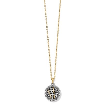 NEPTUNE&#39;S RINGS WVN PETITE NECKLACE