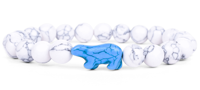The Venture Bracelet - Polar Bear Arctic White- Limited PBI Edition