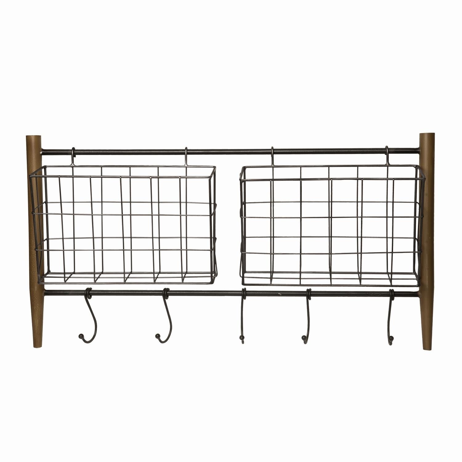 METAL WALL BASKET