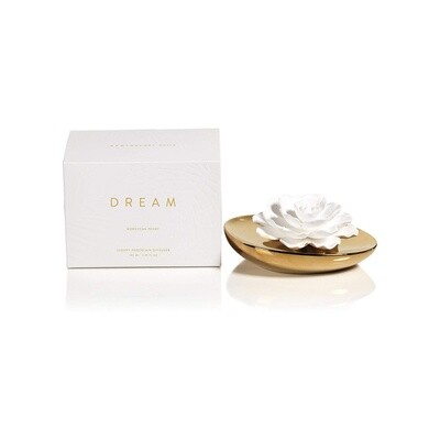 DREAM PORCELAIN FLOWER DIFFUSER-WHITE ROSE