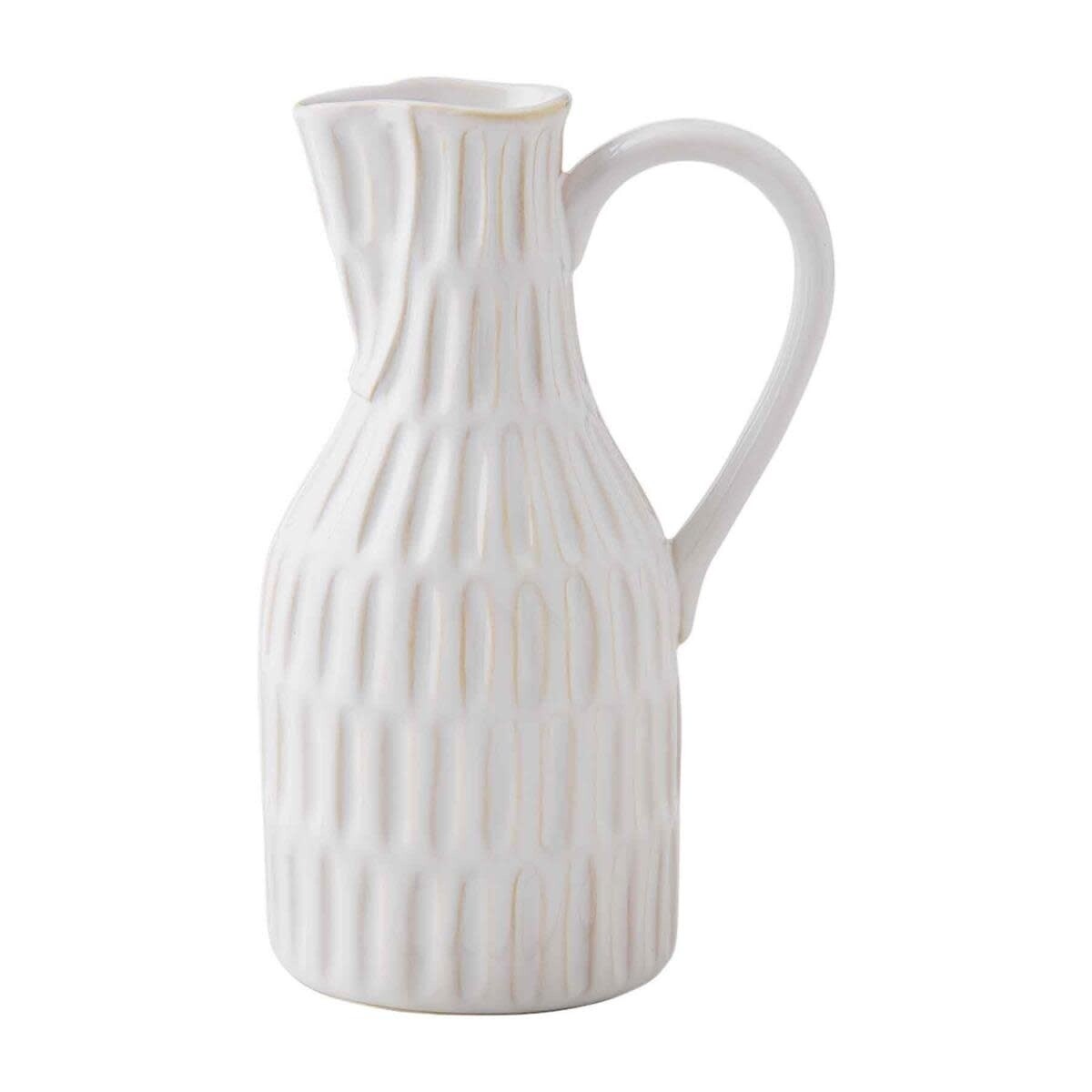 LARGE STONEWARE JUG BUD VASE