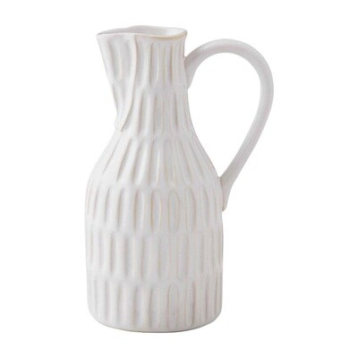LARGE STONEWARE JUG BUD VASE