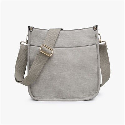 Posie Crossbody-Light Grey