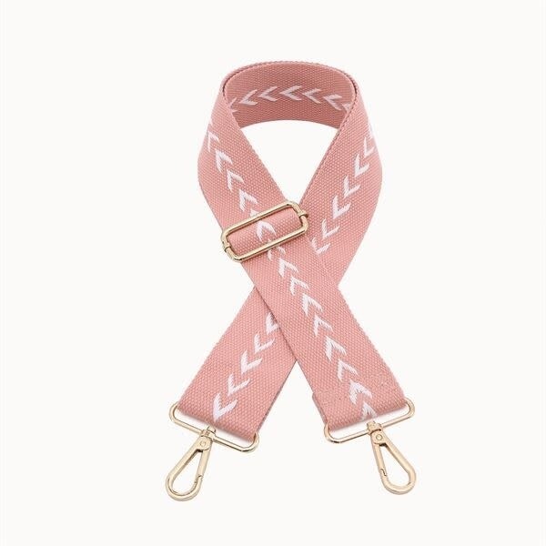 ARROWHEAD GUITAR STRAP - ROSE