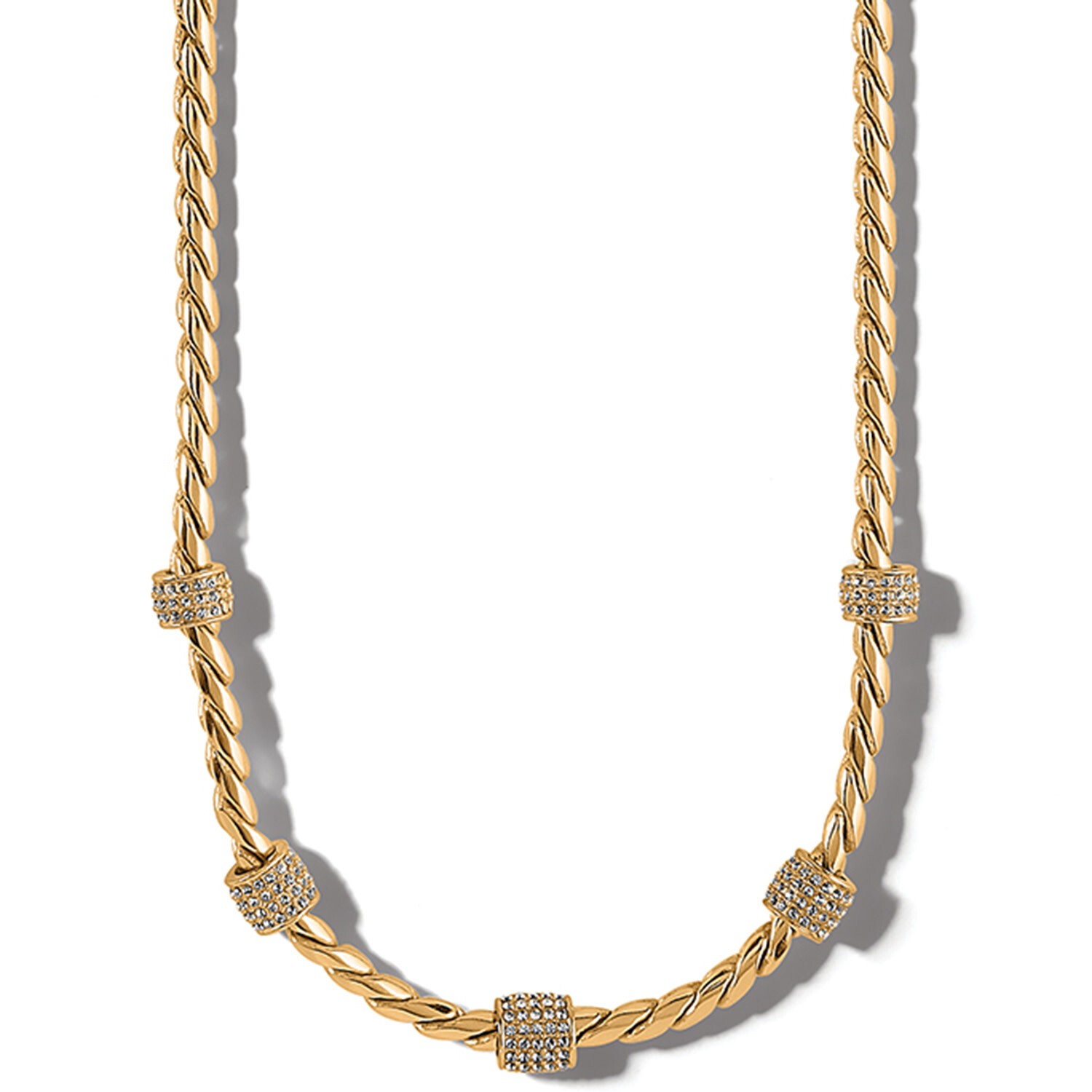 Meridian Necklace-Gold