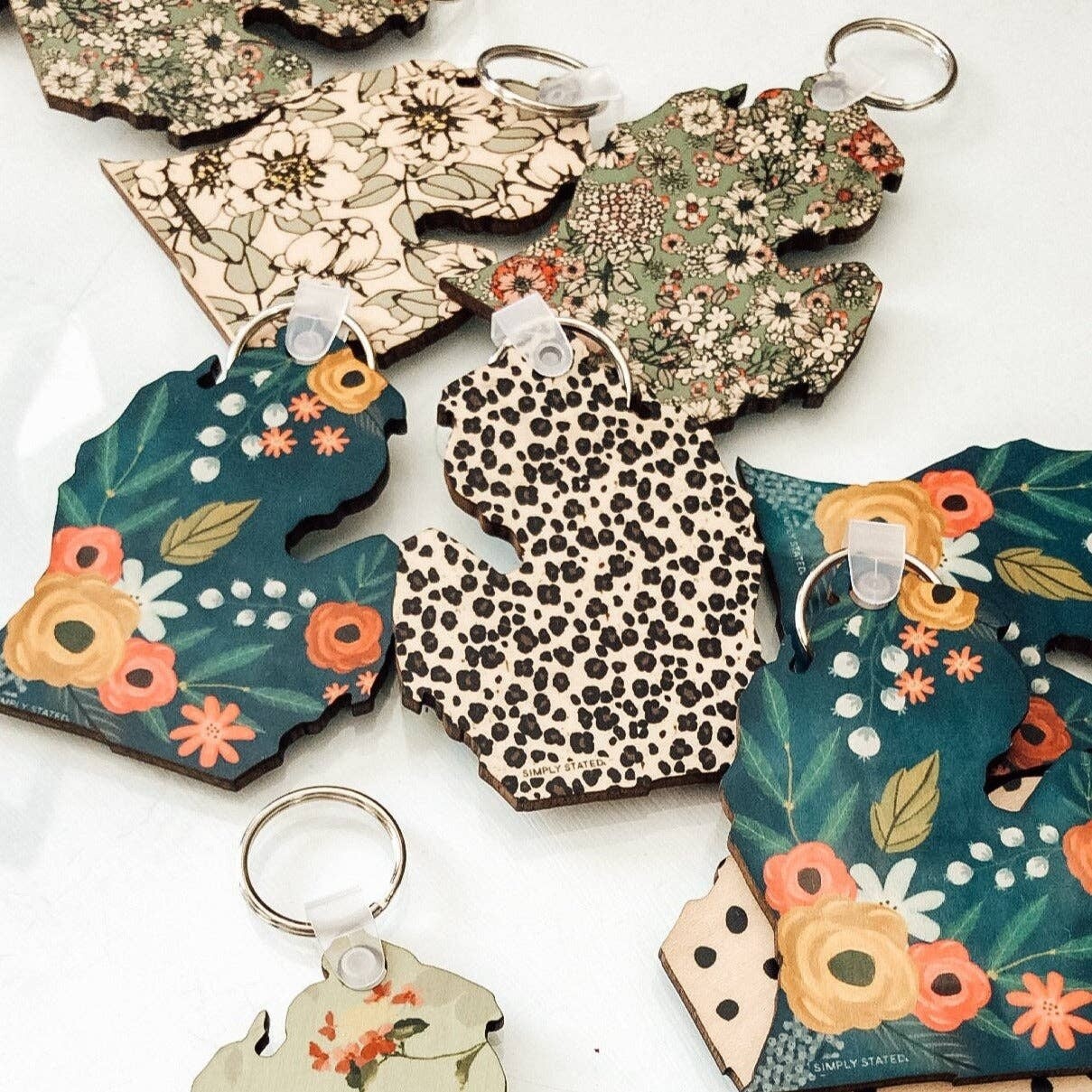 MICHIGAN KEYCHAIN