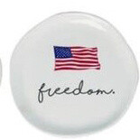 AMERICAN FLAG PLATE - FREEDOM