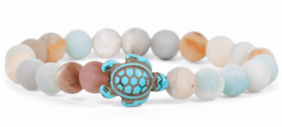 The Journey Bracelet - Turtle Sky Stone